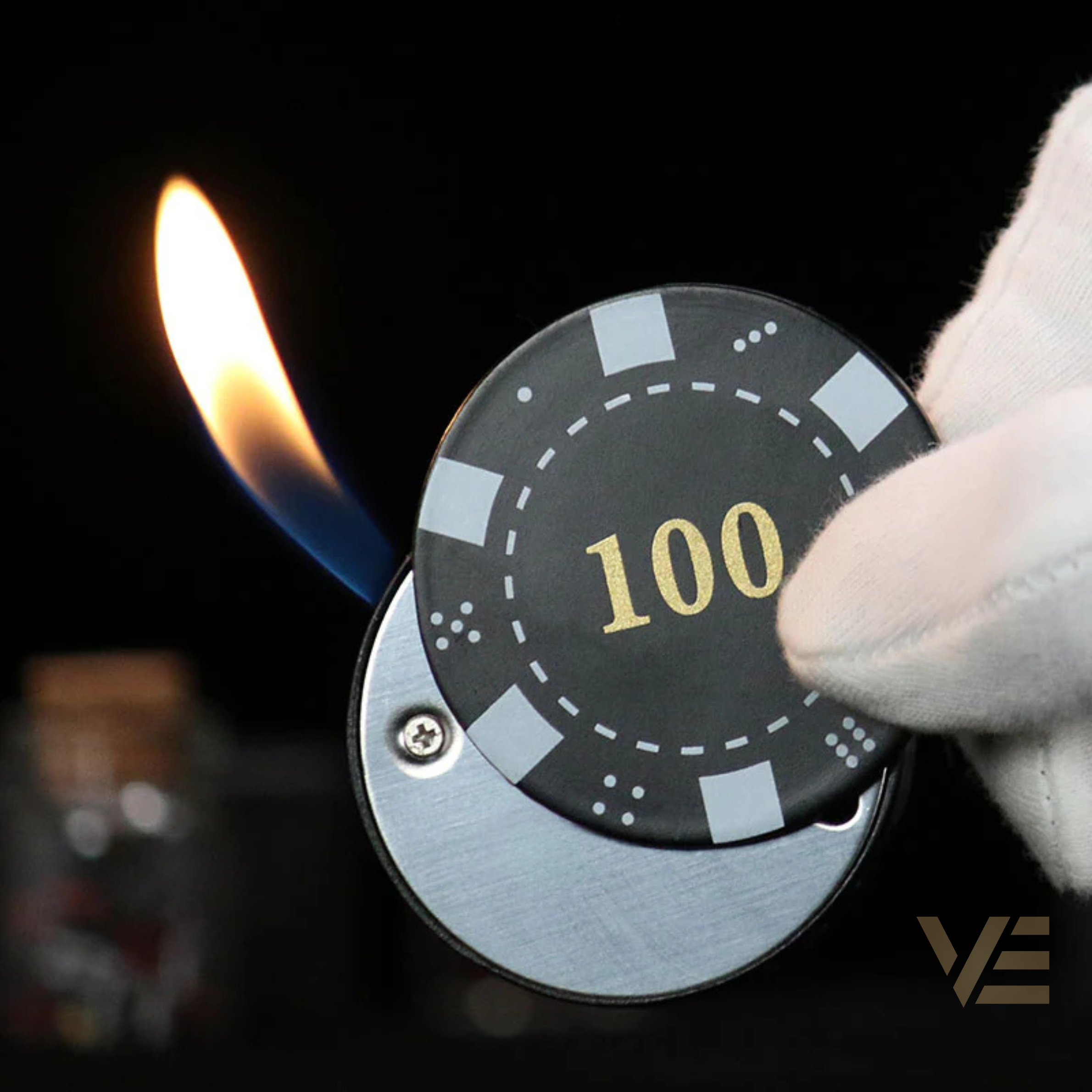 Poker Chip Lighter
